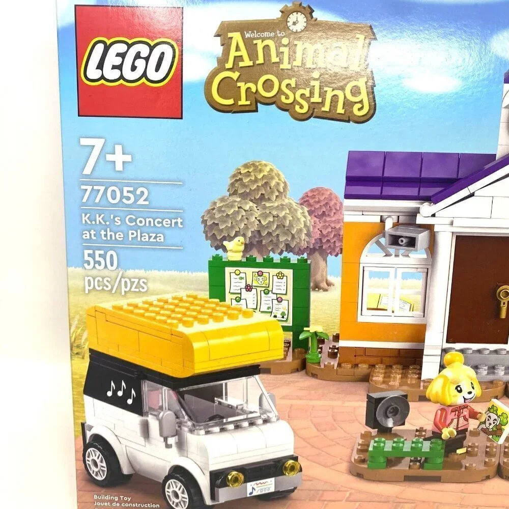 Lego 77052 Animal Crossing K.K.'s Concert at the Plaza 550 Pcs Video Game